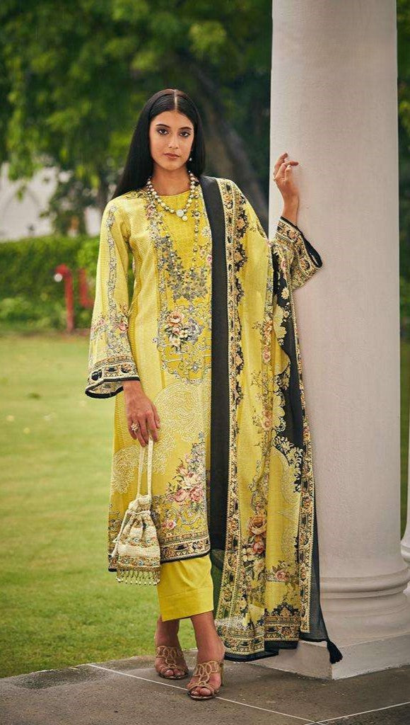 Fancy Work Pashmina Salwar Suit