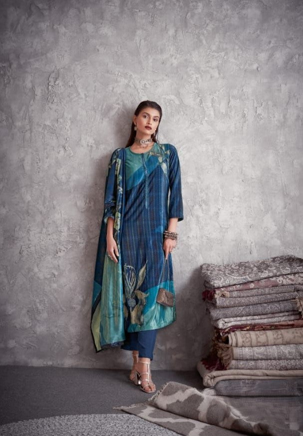 VELVET SALWAR SUIT